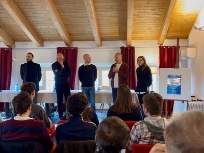 Incontro con Pierluigi Collina, Giampaolo Pazzini e Filippo Pignatelli per gli studenti del Liceo Scientifico Chini Michelangelo