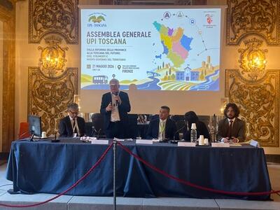 Pierucci ad assemblea generale di UPI Toscana: "La Provincia di Lucca sta lavorando bene. I riscontri degli amministratori locali sono positivi"