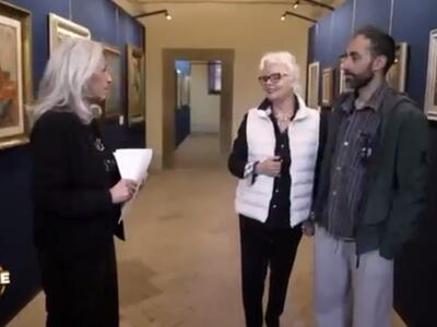 Alfredo Catarsini protagonista nella puntata di domenica di "O Anche No": l'arte accessibile raccontata dalla nipote Elena Martinelli
