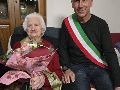 Cardoso festeggia i 100 anni di Alda Mori, figlia di Mamma Viola