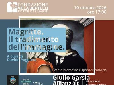 René Magritte raccontato dallo storico dell'arte e saggista Davide Pugnana a Villa Bertelli