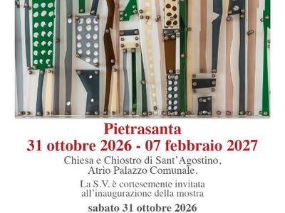 "Apuane Meccaniche": a Pietrasanta le arti di Tano Pisano invadono il complesso di sant'Agostino