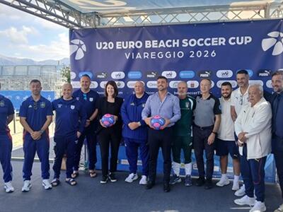 Al via l'Europeo Under 20, Viareggio capitale internazionale del beach soccer