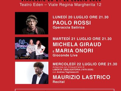 Fondazione Gaber presenta una nuova edizione de “Il luogo del pensiero”, la manifestazione realizzata con il Comune di Viareggio. Imperdibili appuntamenti nel segno del Signor G. dal 20 al 22 luglio