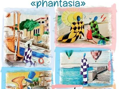 Manuel Santini al Caffe Savoia di Viareggio con la mostra "Phantasia" dal 1 al 30 aprile