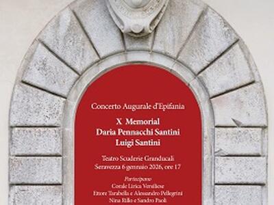 Concerto augurale d'Epifania, il 6 gennaio al Teatro Scuderie Granducali di Seravezza