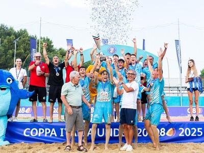 La VBS vince la Coppa Italia U20  di Beach Soccer con un&#039;altra rimonta da sogno