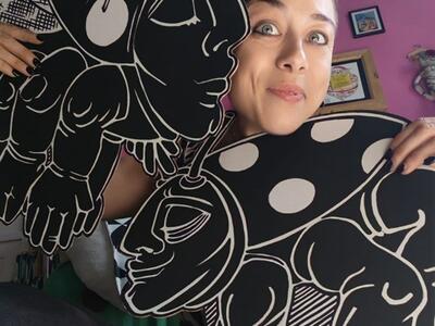 L'arte di Elisa Tamburrini a "Solo per una notte", Lido di Camaiore, sabato 13 giugno