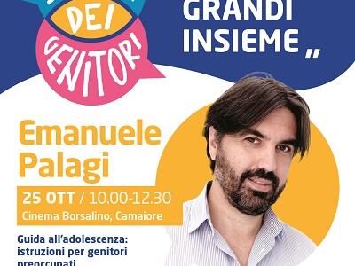 Scuola dei Genitori, sabato 25 ottobre l’incontro con Emanuele Palagi
