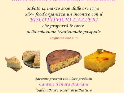 Slow Food: Pasqua, dolci della tradizione versiliese
