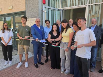 Inaugurata la palestra del 'Galiei' di Viareggio