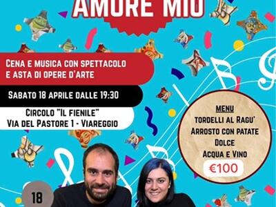 Convegno filatelico e cena con spettacolo WikiCarnevaleViareggio, sabato 18 aprile