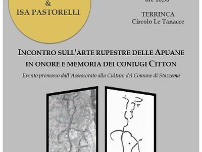 L&#039;arte rupestre in Alta Versilia con i coniugi Citton