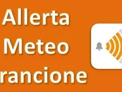 Allerta meteo arancione dalle 17 di lunedì 24 novembre fino alle 9 di martedì 25 novembre per rischio idrogeologico e idraulico