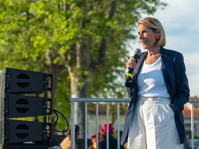 Cittadella del Carnevale, Marialina Marcucci: "Un centro congressi di eccellenza accanto al nuovo parco urbano"