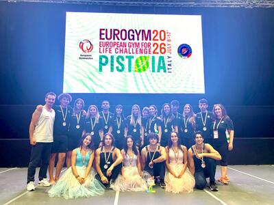 Per la Raffaello Motto argento europeo e firma d'autore sull'Eurogym di Pistoia