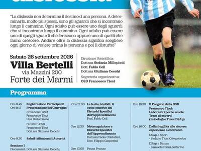 Forte dei Marmi, a Villa Bertelli il convegno "Oltre la dislessia"