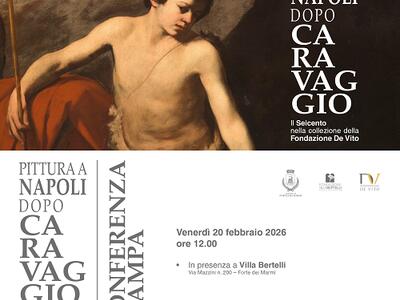 Pittura a Napoli dopo Caravaggio. Il Seicento nella collezione della Fondazione De Vito. Venerdì 20 febbraio, ore 12 Villa Bertelli