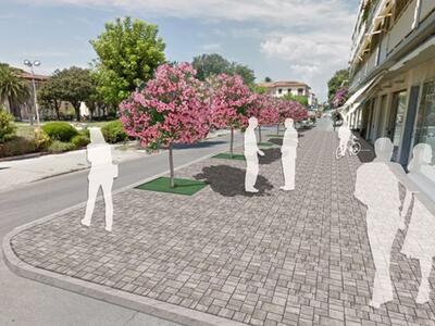 Via Mazzini, la Giunta approva la riqualificazione della pavimentazione. Il sindaco Murzi: &quot;Prosegue con coerenza il percorso di rinnovamento del centro di Forte dei Marmi&quot;