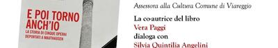 Presentazione di "E poi torno anch'io" di Vera Paggi e Lorenza Pleuteri all'ANPI Viareggio, giovedì 16 aprile
