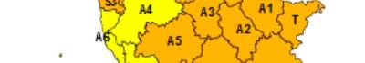 Vento e temporali, allerta arancione per la giornata di lunedì