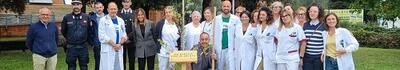 All’ospedale Versilia “Un albero per la salute” grazie a Fadoi e ai Carabinieri Raggruppamento Biodiversità