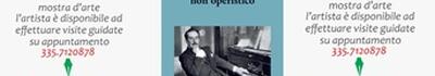 Luigi Nicolini racconta Puccini attraverso due suoi libri allo spazio d'arte il Bagatto
