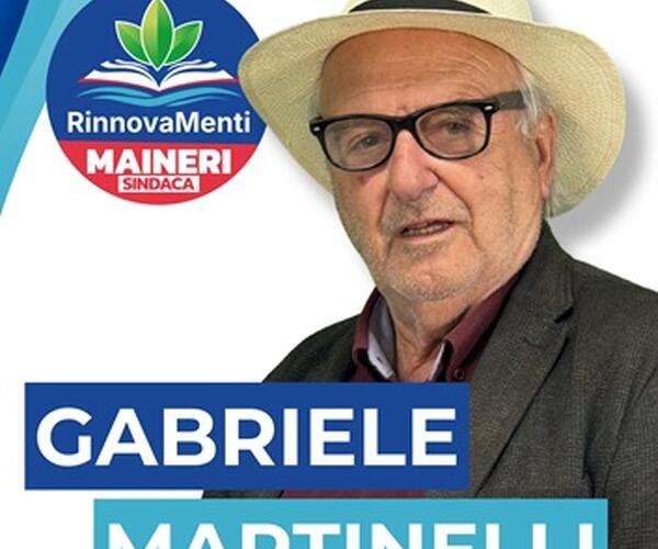 Gabriele Martinelli, candidato a consigliere comunale per la lista RinnovaMenti-Maineri sindaca: "Un candidato socialista riformista"