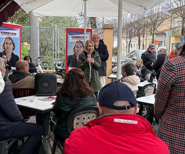 Marialina Marcucci incontra i cittadini a Torre del Lago