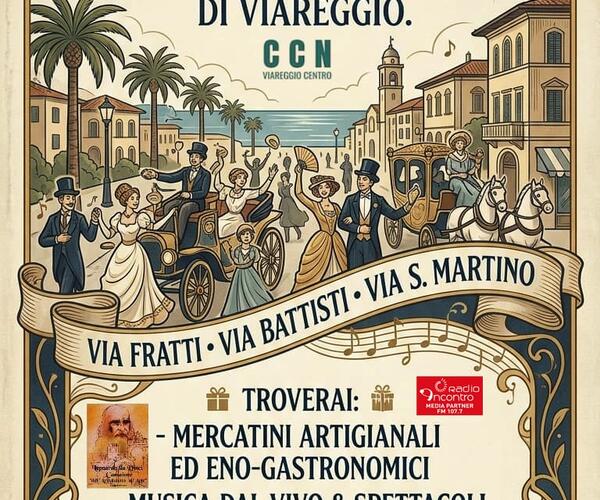 Due giorni di festa con la nuova iniziativa del CCN Viareggio Centro