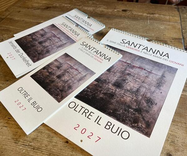 Uscito il calendario artistico 2027 Oltre il Buio curato dall’Associazione Per Sant’Anna