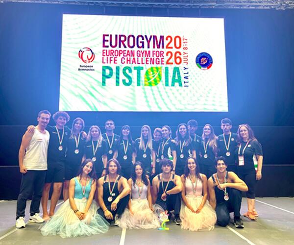 Per la Raffaello Motto argento europeo e firma d'autore sull'Eurogym di Pistoia