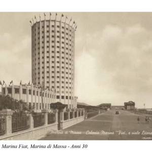 Erosione 4 - colonia marina fiat, marina di massa anni 30