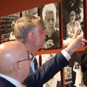 Ministro Giuli al Museo di Arte Moderna Quarto Platano di Villa Bertelli 5