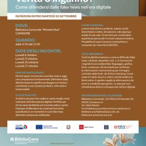 BiblioCare_Corso_VeritaInganno_OTTDIC