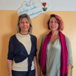 Michela Zanetti con Patrizia Fistesmaire