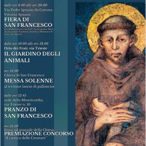 Festa di San Francesco locandina