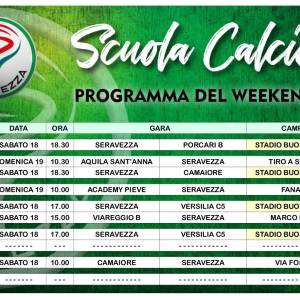 Seravezza Pozzi - Gare scuola calcio 18_19 ottobre