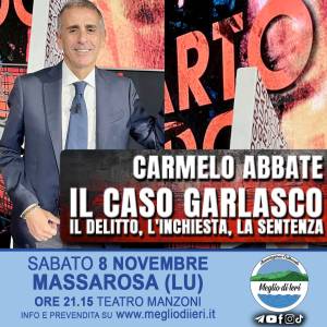 Locandina Carmelo Abbate 8 novembre 2025