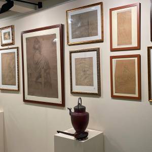 Foto allestimento mostra grafiche Simi Palazzo Cultura Cardoso 1