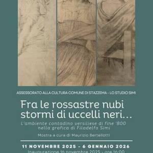 Locandina mostra grafiche Filadelfo Simi
