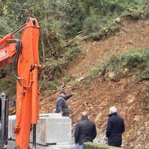 Lavori Frana via per Metato 1