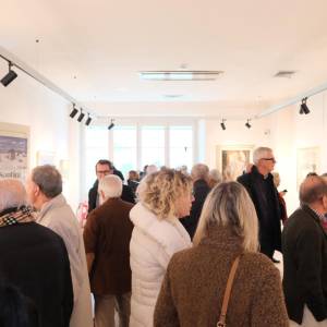 Pubblico alla mostra