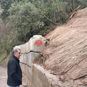 Ass Dalle Luche su frana Metato