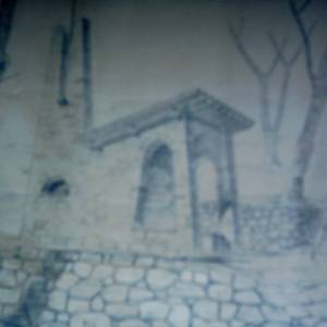 Disegno progetto cappellina don Menguzzo e don Lazzeri