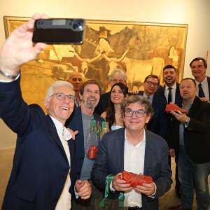 Selfie ricordo della serata