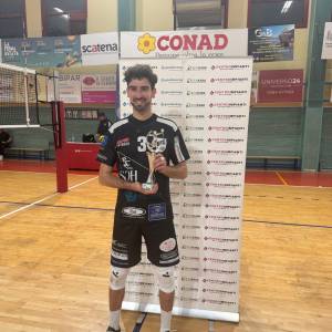 GIACOMO LEONI MVP CENTRO IMPIANTI  - CAMAIORE 08 MARZO 26 VOLLEY