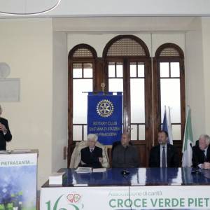 Presentazione Gagliardetto - Un momento della cerimonia