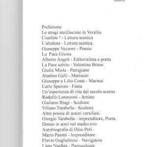 Cari valorosi ragazzi - Indice IX volume