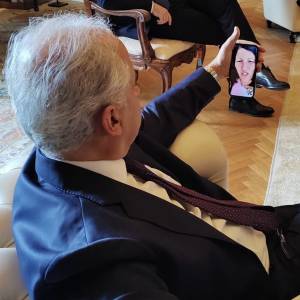 Zucconi e Montemagni incontrano il ministro  Piantedosi 3